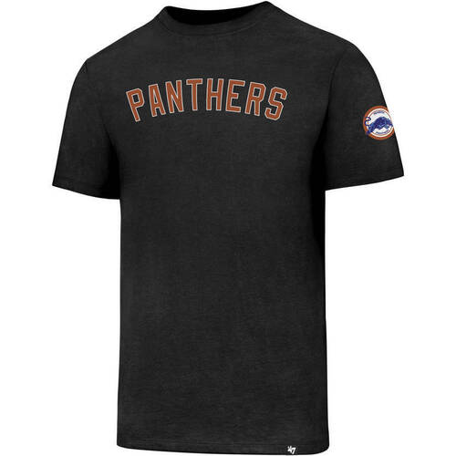 Mens NRL Cotton Logo Tee Shirt Penrith Panthers 