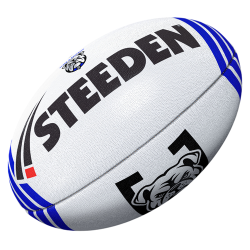 Canterbury Bankstown Bulldogs NRL Alternate Steeden Supporters Football Size 5!