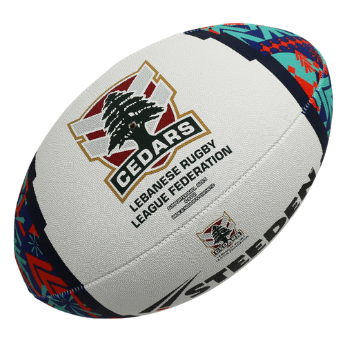 Lebanon Cedars RLWC 2026 Steeden Football Size 5!
