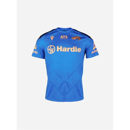 Parramatta Eels NRL 2025 Macron Players Training Shirt Sizes S-5XL!
