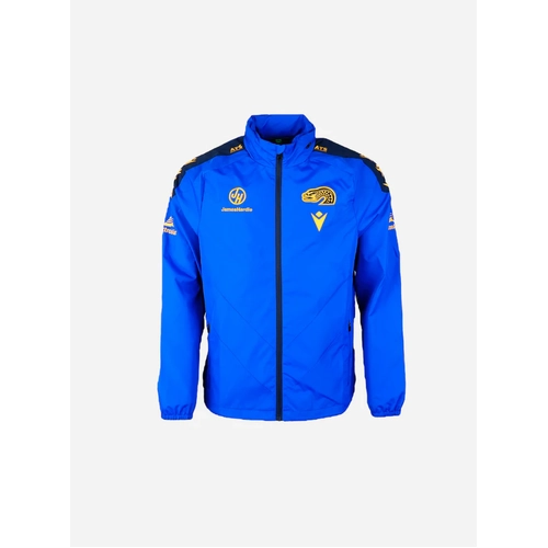 Parramatta Eels NRL 2025 Macron Players Shower Jacket Sizes S-3XL!
