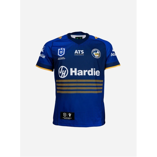 Parramatta Eels NRL 2025 Macron Home Jersey Sizes S-6XL!