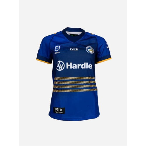 Parramatta Eels NRL 2025 Macron Ladies Home Jersey Sizes 8-22!