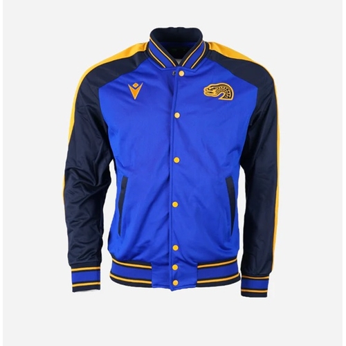 Parramatta Eels NRL 2025 Macron Varsity Bombers Jacket Sizes S-3XL!