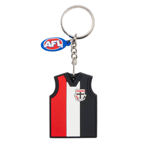 Official St Kilda Saints 3D AFL Team Guernsey Scented Keyring Keychain
