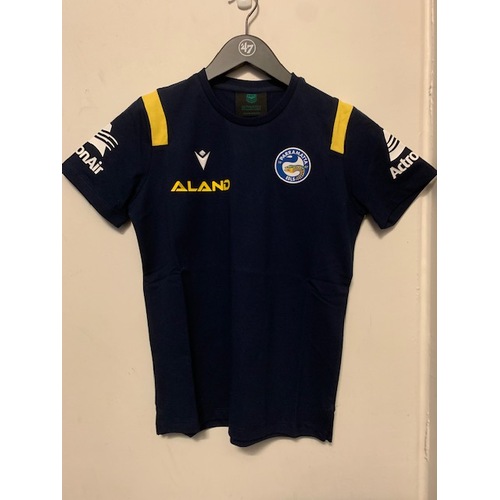 Parramatta Eels NRL Macron Kids Cotton T Shirt Sizes 8-14! T1