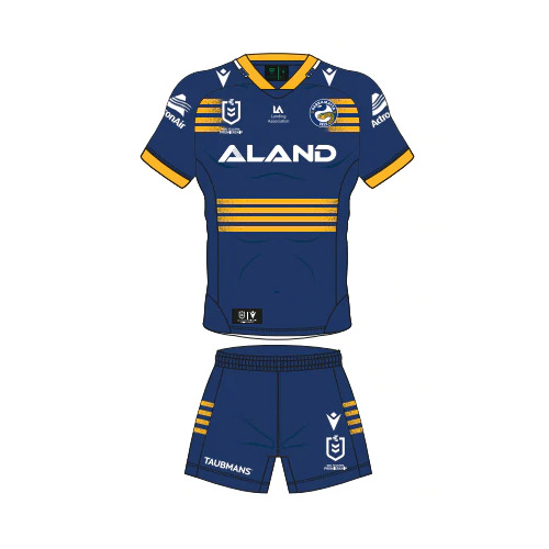 Parramatta Eels NRL 2022 Macron Infant/Toddlers Home Jersey Sizes 1-6yrs!