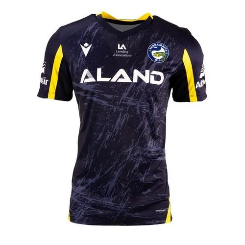 Parramatta Eels NRL 2022 Macron Training Shirt Navy Sizes S-5XL!