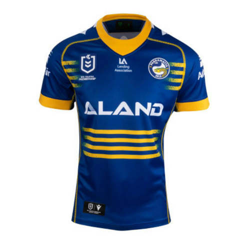 Parramatta Eels NRL 2023 Macron Home Jersey Sizes S-6XL!