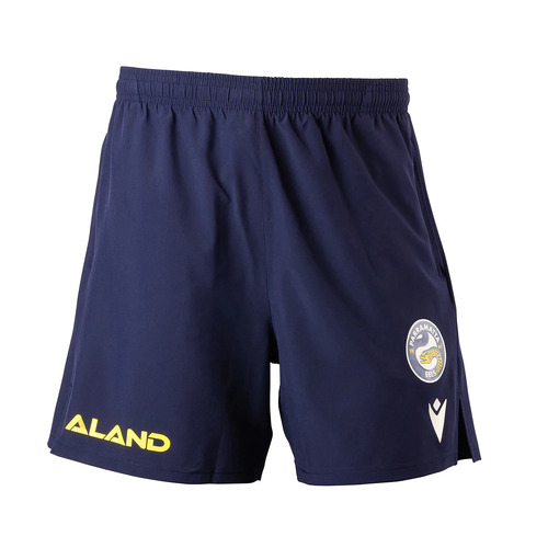 Parramatta Eels NRL 2023 Macron Bermuda Training Shorts Sizes S-5XL!