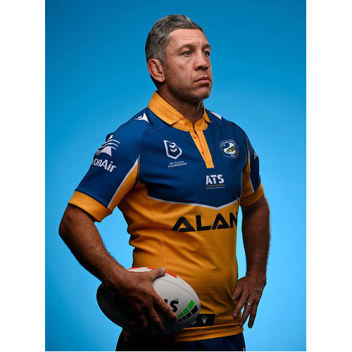 Parramatta Eels NRL 2024 Macron Heritage Jersey Sizes S-6XL!
