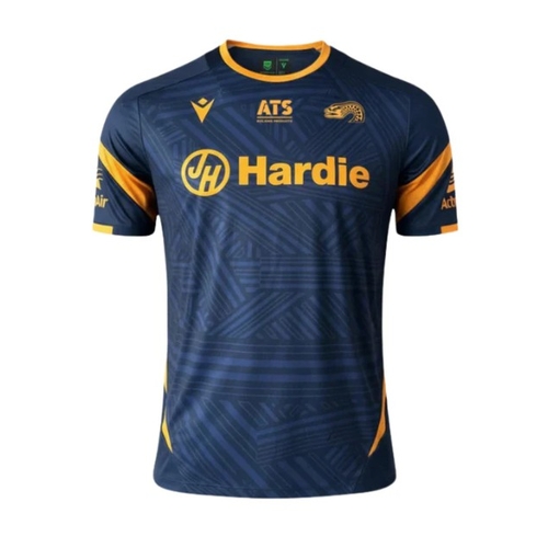 Parramatta Eels NRL 2026 Macron Navy Training Shirt Sizes S-5XL!