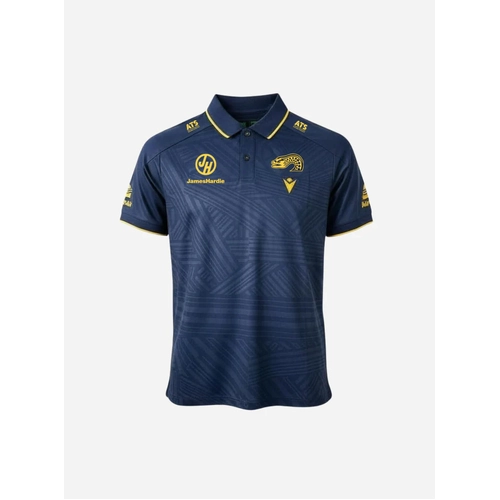 Parramatta Eels NRL 2026 Macron Players Travel Polo Sizes S-5XL!