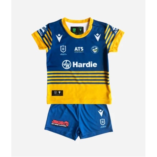 Parramatta Eels NRL 2026 Macron Infant/Toddlers Home Jersey Sizes 1-6yrs!