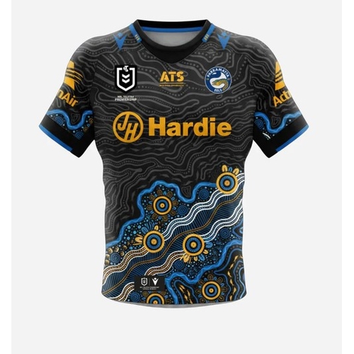 Parramatta Eels NRL 2026 Macron Indigenous Jersey Sizes S-3XL!