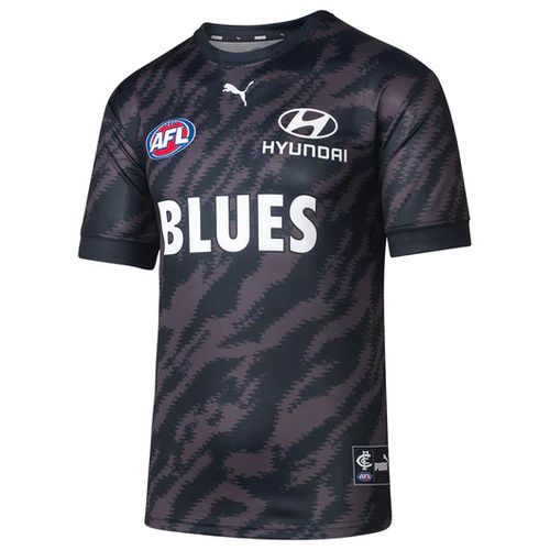 Carlton Blues AFL Puma Warm Up Top Shirt Sizes S-5XL! T2