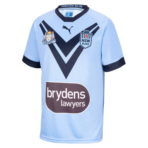 NSW Blues 2021 Puma State Of Origin Youth Home Jersey Sizes S-XL!