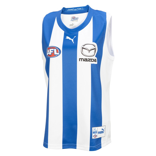 North Melbourne Kangaroos AFL Puma 2022 Home Guernsey Sizes S-5XL!