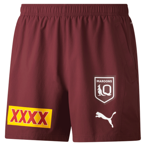 Queensland Maroons QLD 2023 Puma SOO Training Shorts Sizes S-5XL!