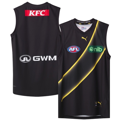 Richmond Tigers 2026 AFL Puma Stealth Guernsey Sizes S-3XL!