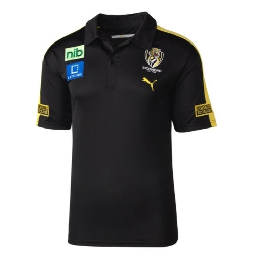 Richmond Tigers 2022 AFL Puma Team Polo Shirt Sizes S-5XL!