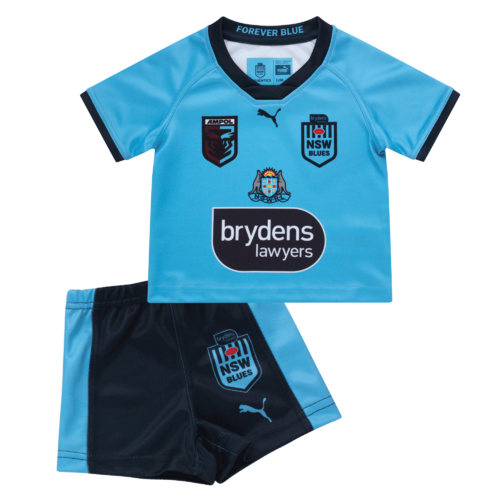 NSW Blues Puma State of Origin Home Jersey Toddlers Set Sizes 3-18months! T2