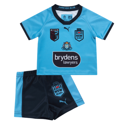 NSW Blues 2022 Puma State of Origin Home Jersey Toddlers Set Sizes 3-18months!
