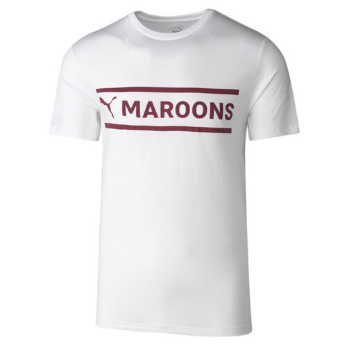 Queensland Maroons QLD Puma State of Origin Logo T Shirt Sizes S-3XL! T2