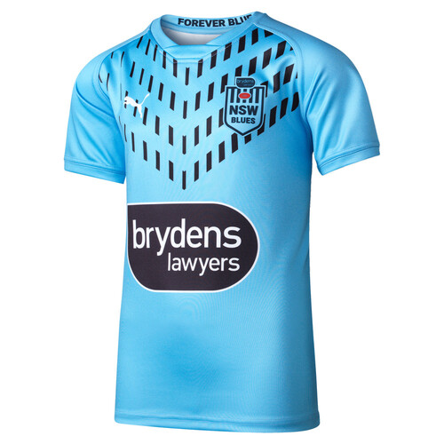NSW Blues Puma State Of Origin Youth Training Jersey Sizes S-XL! T2