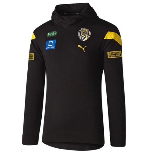 Richmond Tigers 2023 AFL Puma Team Hoody Sizes S-4XL!