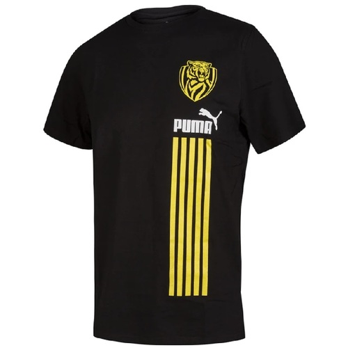 Richmond Tigers 2023 AFL Puma Graphic Shirt Shirt Sizes S-3XL!