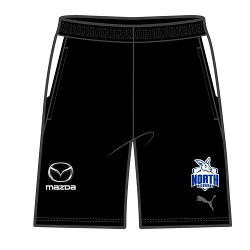 North Melbourne Kangaroos AFL Puma 2023 Players Training Shorts Sizes S-3XL!