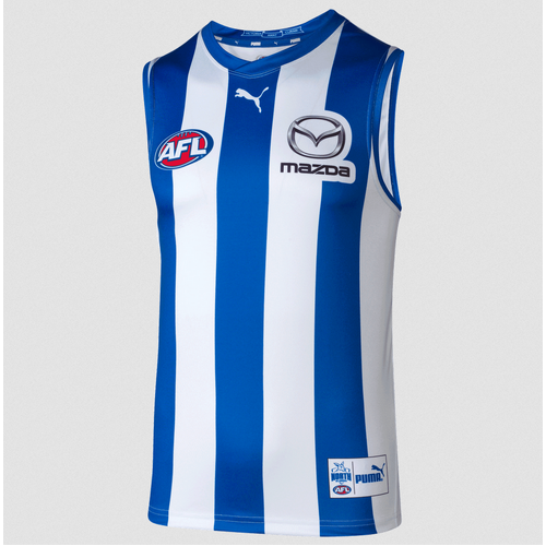 North Melbourne Kangaroos AFL Puma 2023 Home Guernsey Sizes S-3XL!