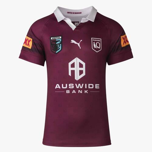 Queensland Maroons QLD 2023 Puma State of Origin Home Jersey Sizes S-6XL!