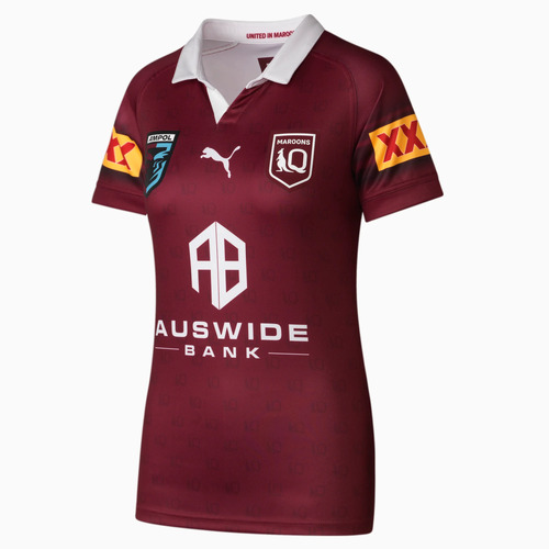 Queensland Maroons QLD 2023 Puma State Of Origin Home Jersey Ladies Sizes S-3XL!