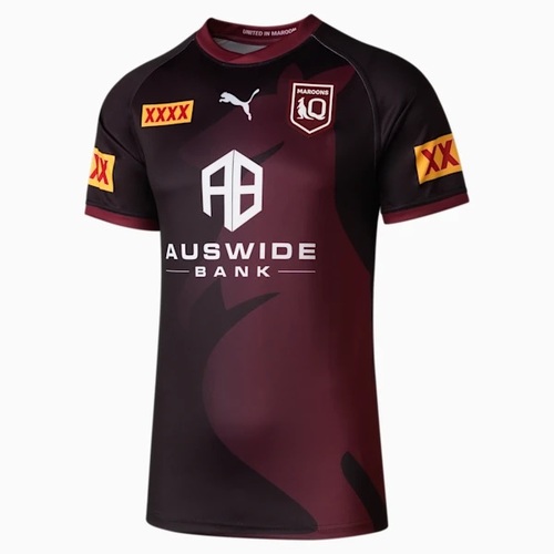 Queensland Maroons QLD 2023 Puma State of Origin Training Jersey Sizes S-6XL!