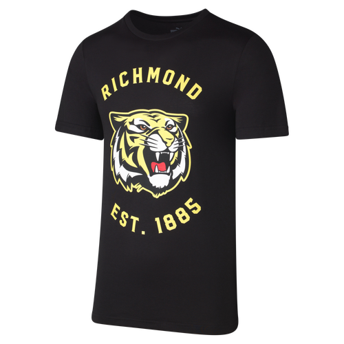 Richmond Tigers 2024 AFL Puma Graphic T Shirt Sizes S-4XL!