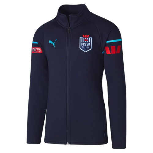 NSW Blues 2024 SOO Puma Team Jacket Sizes S-4XL!