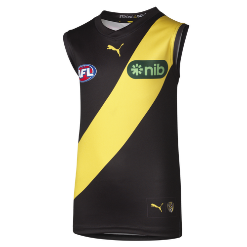 Richmond Tigers 2024 AFL Puma Home Guernsey Sizes Kids YXS-YXL! 