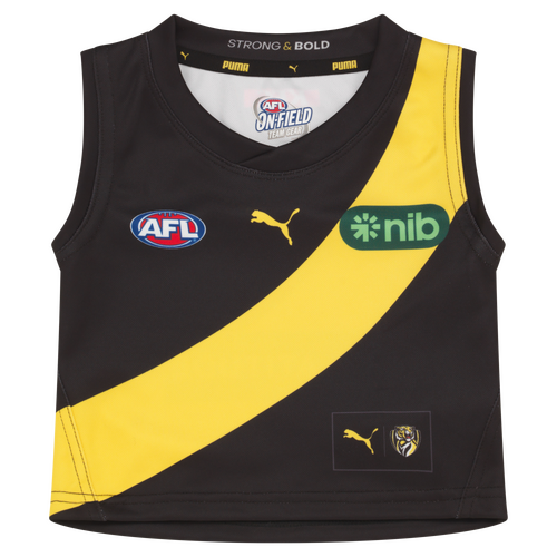 Richmond Tigers 2024 AFL Puma Home Guernsey Sizes Infants 6M-18M! 