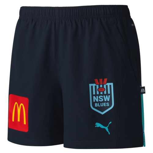 NSW Blues 2024 SOO Puma Players Training Shorts Sizes S-4XL!
