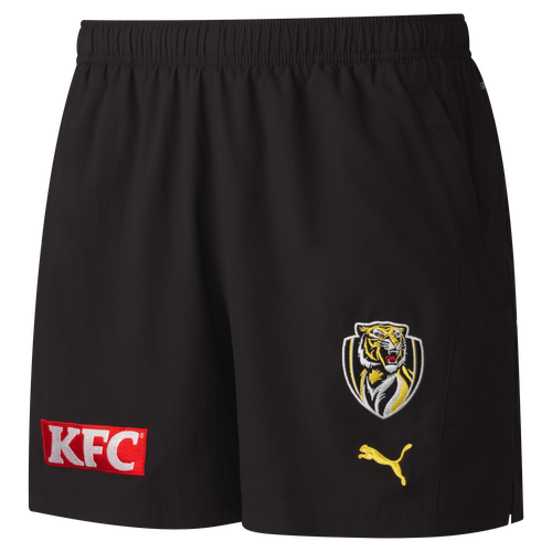 Richmond Tigers 2024 AFL Puma Training Shorts Sizes S-4XL!