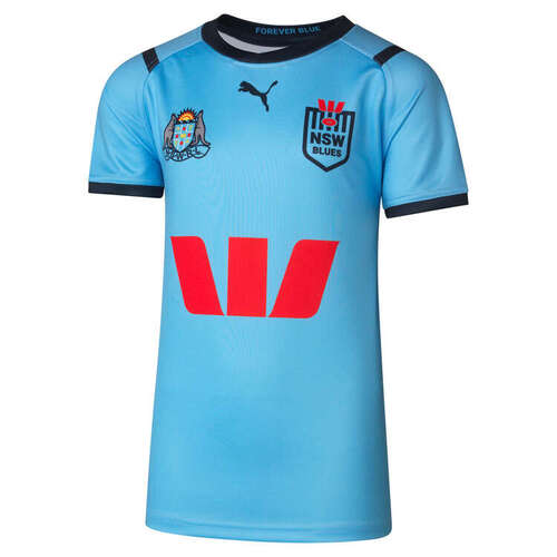 NSW Blues 2024 Puma State Of Origin Home Jersey Kids Sizes 8-16!