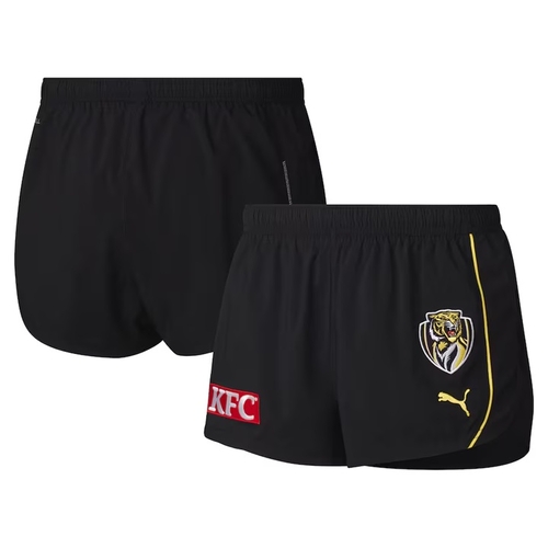 Richmond Tigers 2025 AFL Puma Running Shorts Sizes S-4XL!