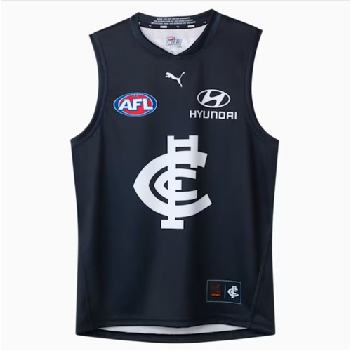 Carlton Blues 2025 AFL Puma Home Guernsey Sizes S-6XL!