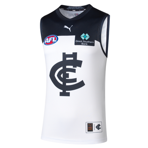 Carlton Blues 2025 AFL Puma Clash Guernsey Sizes S-6XL!