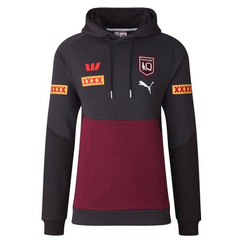 Queensland Maroons 2025 QRL Puma Team Hoodie Sizes S-4XL!