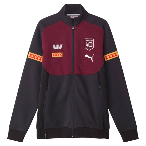 Queensland Maroons 2025 QRL Puma Team Jacket Sizes S-4XL!