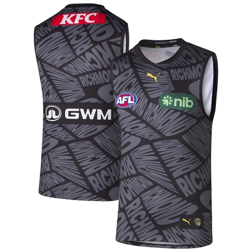 Richmond Tigers AFL 2026 Training Guernsey Sizes S-6XL!