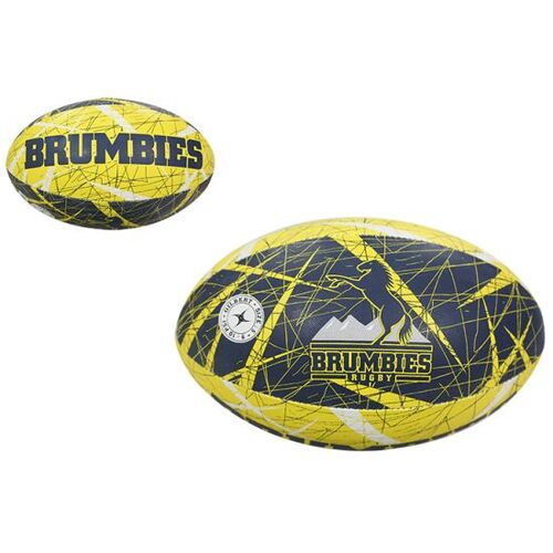 ACT Brumbies Rugby Gilbert Rugby League Football Size 5!